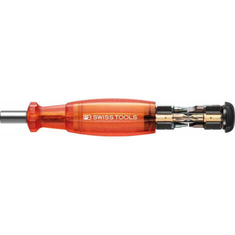 Chargeur porte embout rouge 8-unités Fente PH TX PB Swiss Tools (1/5)