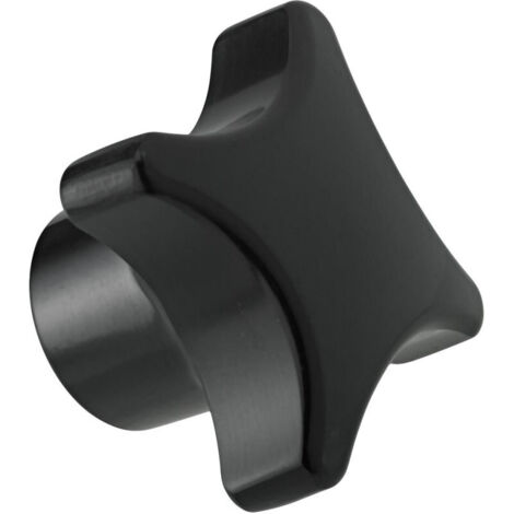 Poignée en croix DIN6335 Duroplast. Forme K. 63mm. M 12. contenu : 2 pièces FORTIS (1/4)