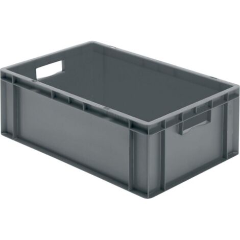 Caisse de transport 600x400x210 mm gris (1/5)