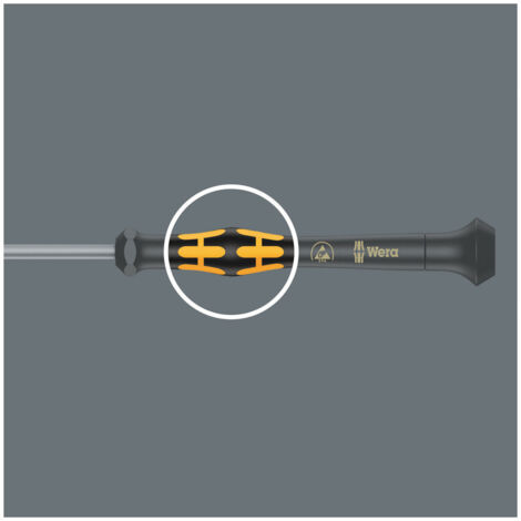 Tournevis électronique ESD Fente 08x016x40mm Wera (1/5)