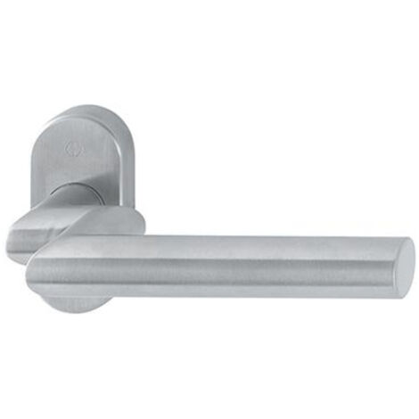Demi-poignée de porte à rosette PT sans rosette à clé E1400GF2/55 HG, F69.8 mm (1/3)
