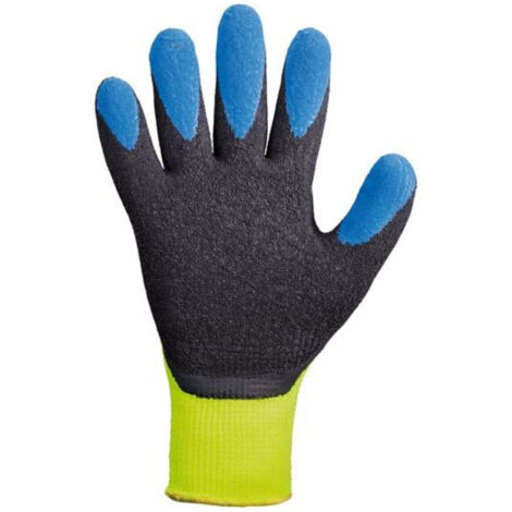 STRONGHAND Gant Forster taille 10 jaune néon/bleu ( 4000371126 ) (1/5)