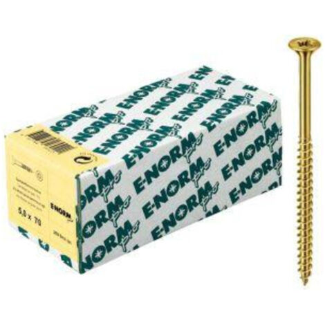 Vis agglo SPS SeKo galvanisé Jaune Filetage partiel PZD4,0x 35/21 E-NORMpro (Par 200) (1/3)