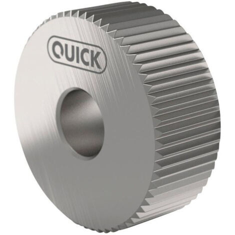 Roue moletée PM AA 20x8x6A13 G7 P0.6 avec chanfrein QUICK (1/5)