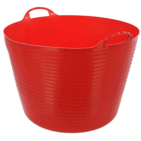 Seau Flexible Kerbl Flexbag 15L Rouge - Pour écurie, Jardin, Transport