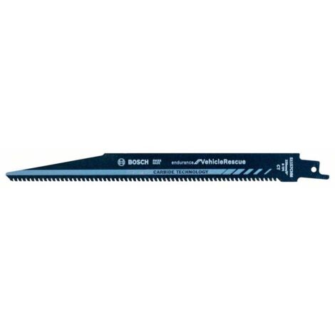 Lame de scie sabre S 1157 CHM L.225mm B.20mm TPI 0 3mm 10 St./Karte