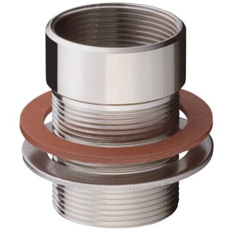 Hansgrohe – Raccord de robinetterie – Extension de manche pour épaisseur de plan de travail jusqu'à 70 mm – Filetage entrée 32 mm – Pour bois dur (1/3)