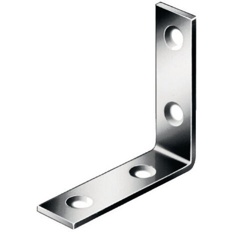 Equerre L.40x40mm B.15mm S.2mm Acier galvanisé bleu VORMANN (Par 100)
