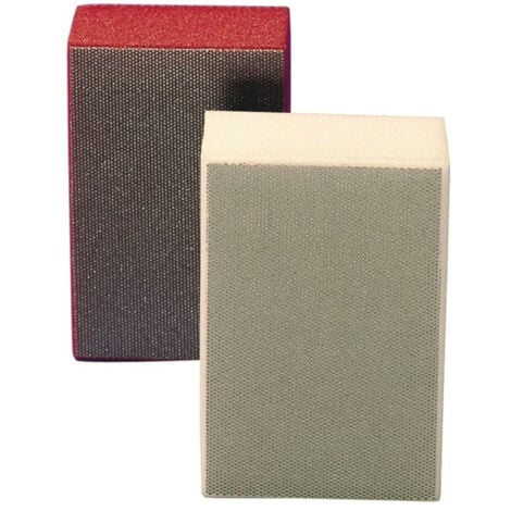 Bloc à poncer manuel 6200J L90xl55xH25mm Diamant N074 rouge 3M