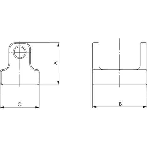 Pièce de pression Nr.7600DG 30/32 kN AMF (1/4)