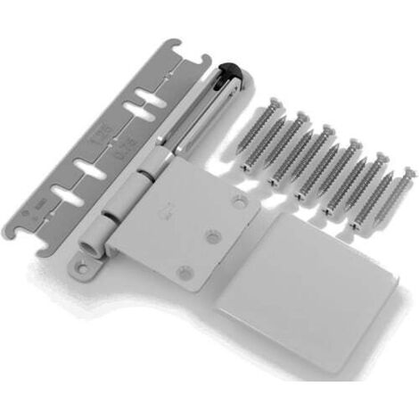 Kit de verrouillage de fenêtre DZ150VEW fenêtres ouvrantes vers l'intérieur acier blanc FUHR (1/4)
