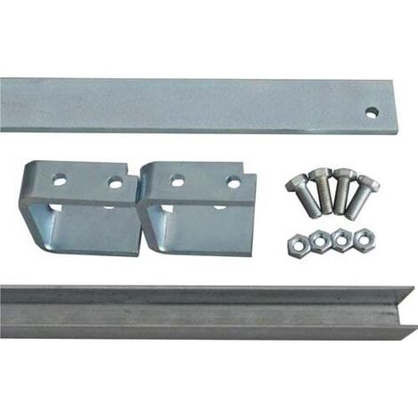 Kit d'extension de rail de roulement 80842 acier galvanisé pour kit de rail de roulement 50x10 mm BETZ (1/4)