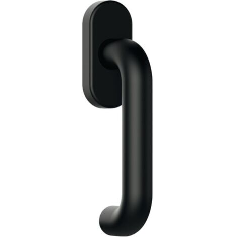 Poignée fenêtre 111PBFG PA 90 noir profond 35mm Stand.HEWI (1/3)