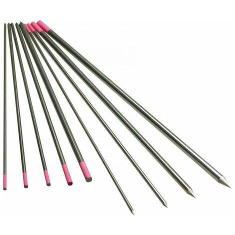 Électrode tungstène LYMOX D.1,6mm L.175mm rose LITTY