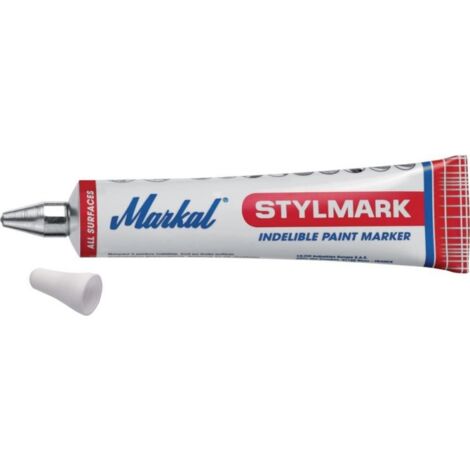 Marqueur peinture industrielle jaune à bille - 455001 - Wilmart