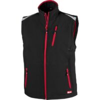 Gilet FORTIS 24, noir/rouge Taille XL