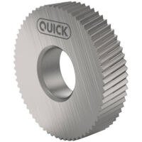 Roue moletée PM BL 15Grad 21.5x5x8 H7 P0.6 QUICK