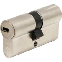Cylindre serrure double EC660NP 30/80mm Fonction d'urgence et de danger des deux côtés Nbre 3 touches différentes.ABUS