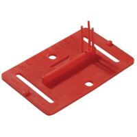Plaquette de trait de niveau RS20 pour L80xl50mm 7 g ROTHBUCHER SYSTEME (Par 50)