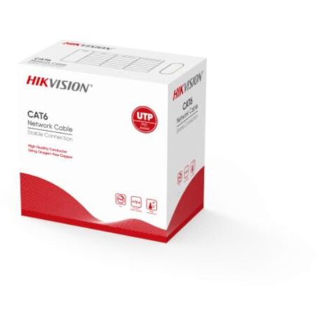 Hikvision 305 m CAT6 UTP Cavo Lan Rame DS-1LN6U-SC0