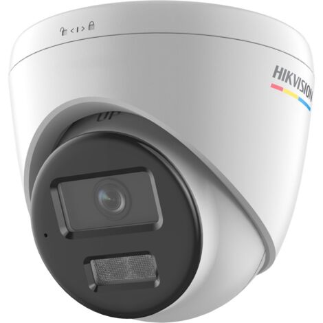 Hikvision 4Mp ColorVu Smart Hybrid Light 2.8mm Turret Ip PoE DS-2CD1347G2H-LIUF