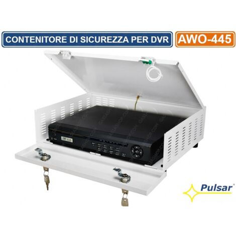 Pulsar Contenitore Metallico Registratori Nvr Dvr IP20 Tamper AWO445