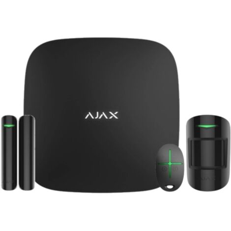 AJAX Kit Hub 2 Motionprotect Doorprotect Spacecontrol Nero