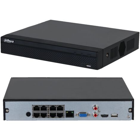 Dahua Nvr 8Ch PoE Wizsense AI by camera NVR2108HS-8P-S3 (1/2)