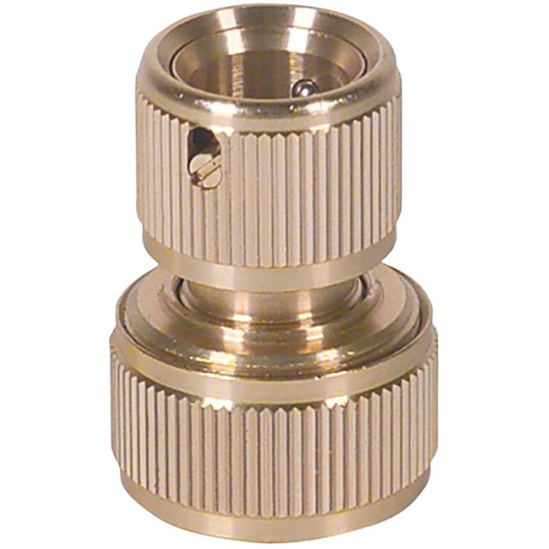 Aqua Stop Brass Natuur Nt Connecteur D Arrosage Rapide Brass Nt