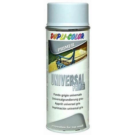 Peinture Primaire Universelle 400 Ml Spray Gris Duplicolor