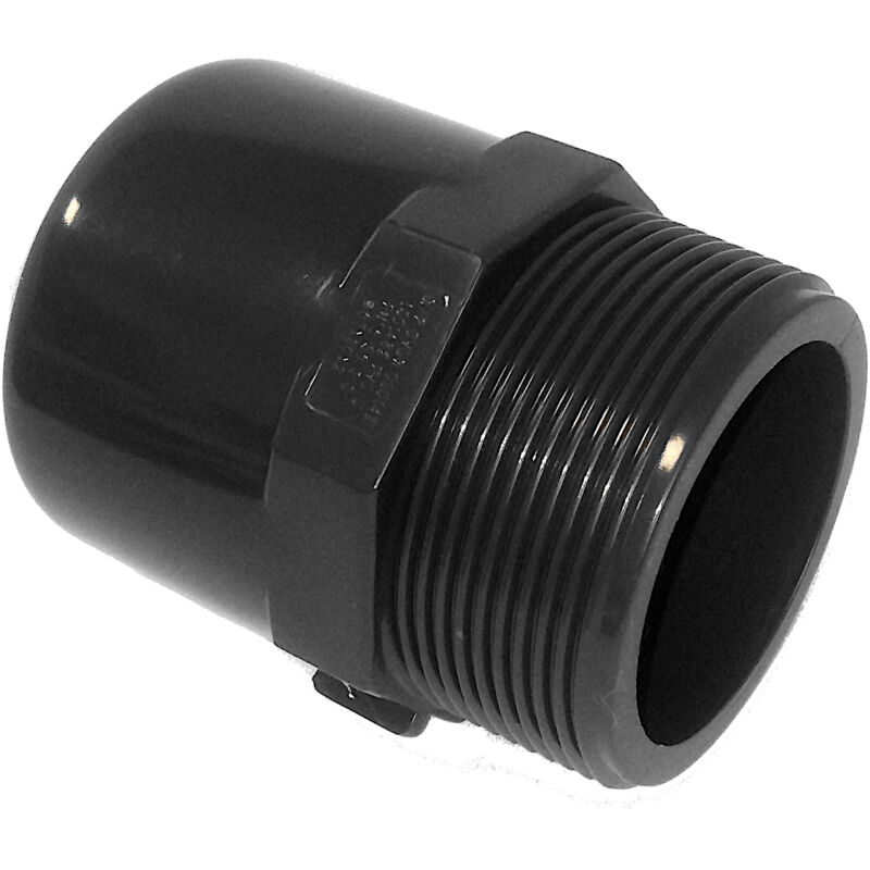 10 Adattatori Maschio In PVC Da 20 Mm Per Tubi E Scatole Elettriche – Raccordo Nero, Installazione Semplice, Collegamento Sicuro