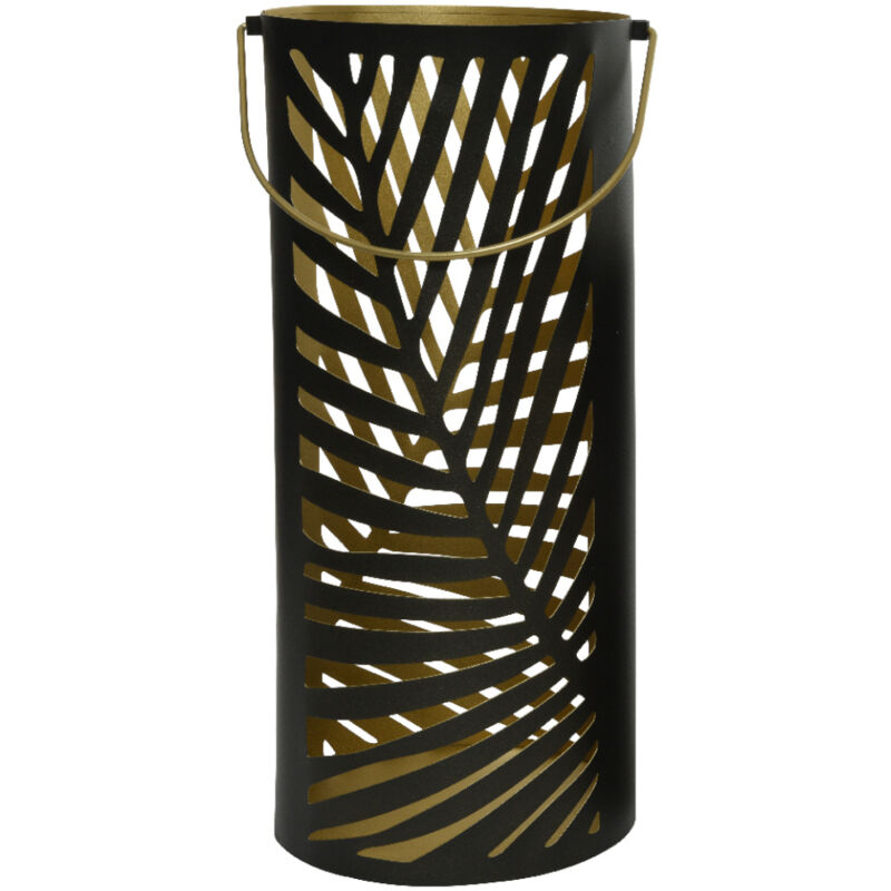 Lanternes de Table en métal fini noir Vintage pour l'extérieur, décoration de ma