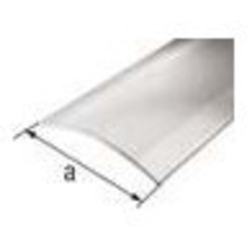 Coprisoglia In Alluminio Anodizzato Oro Alberts – 1000x40 Mm, Superficie Liscia, Per Interni, Ideale Per Passaggi E Giunzioni Tra Pavimenti