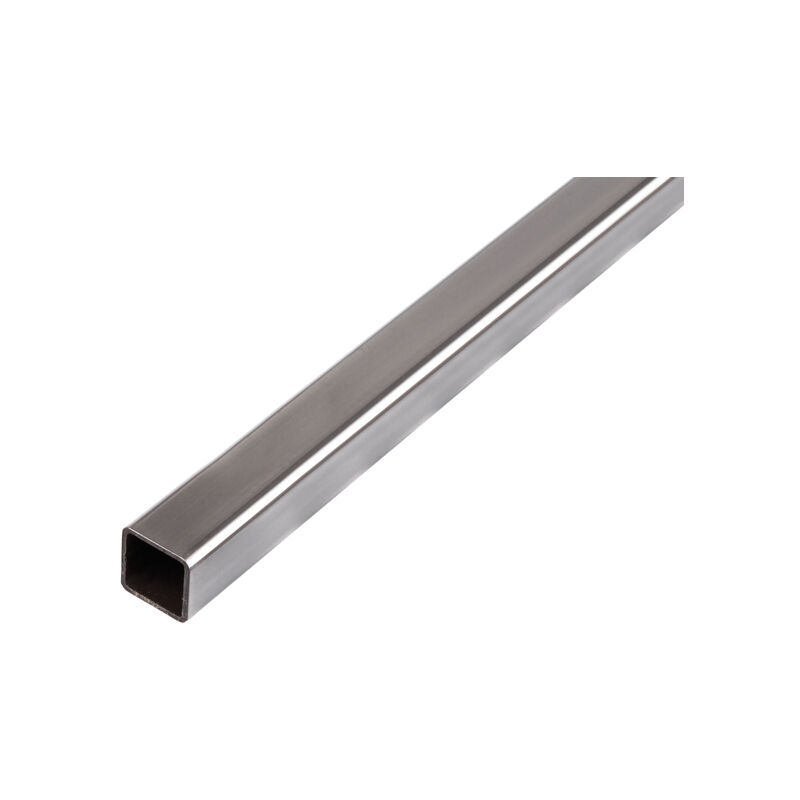 Tubo Quadrato Alberts Acciaio Grezzo 1000x16x16 Mm – Laminato A Freddo, Profilo Pieno, EAN 4004338432515 - Foto 1