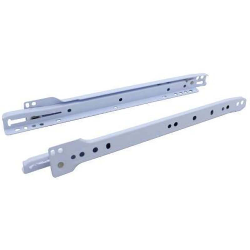 COPPIA GUIDE GUIDA PER CASSETTI SCORREVOLI CM. 50 BIANCO - Foto 10