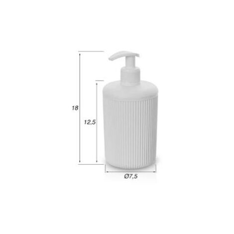 DISPENSER SAPONE COLORADO TORTORA IN PLASTICA