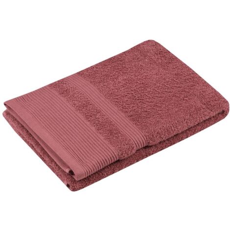 TELO DA BAGNO LYLA 70X140CM MARSALA. (1/2)