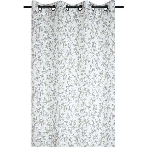 TENDA CLARINE 140X260CM ECRU' VELATA POLIESTERE. (1/3)