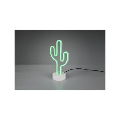 LAMPADA LED DA TAVOLO CACTUS 1,5W H29CM USB. (1/2)