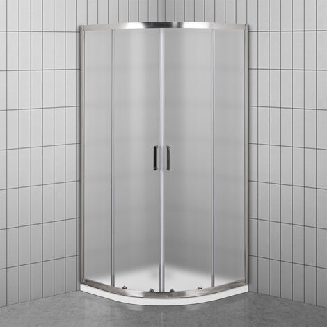 BOX DOCCIA EGO SEMICIRCOLARE 87,5/88,5CM STAMPATO. (1/2)