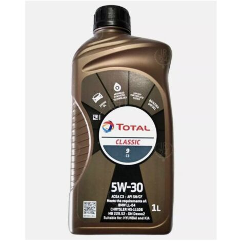OLIO MOTORE TOTAL CLASSIC 9 5W-30 1L C3