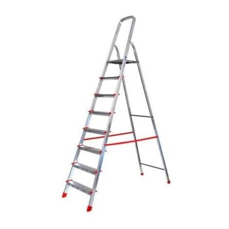 SCALA DOMINA 8 GRADINI 55X11XH252CM MAX 100KG
