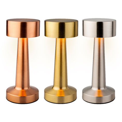 LAMPADA DA TAVOLO LED USB D.9XH21CM 3COLORI ASS. (1/4)