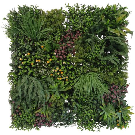 SIEPE ARTIFICIALE WONDERLAND 100X100CM VERDE FISSA