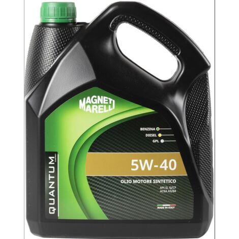 OLIO MOTORE MAGNETI MARELLI 5W40 4L A3/B4. (1/2)