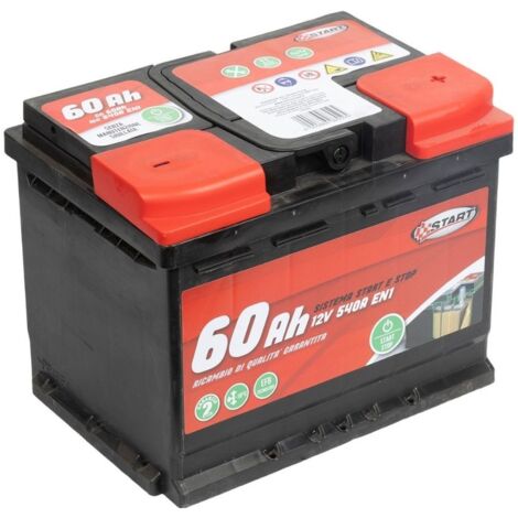 BATTERIA START & STOP 60AH 540A 242X175X190MM.