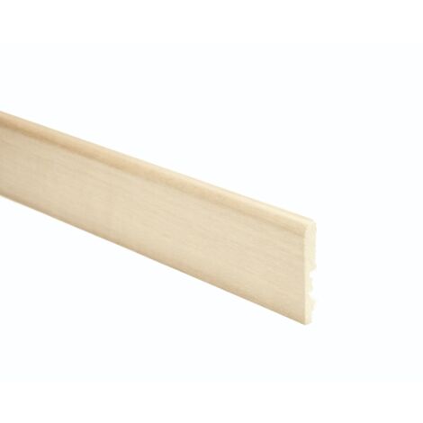 BATTISCOPA LISCIO CM. 9X1X225 GREZZO