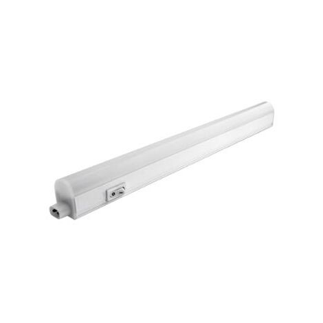 PLAFONIERA SOTTOPENSILE REGLETTA NEON LED 8W T5 60CM LUCE NATURALE CUCINA  MENSOL