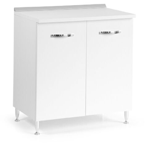 BASE CUCINA 80X50XH85CM BIANCO FRASSINATO