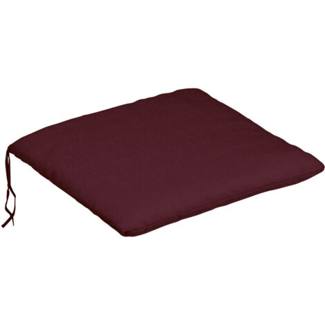 CUSCINO SEDUTA 42X42XH4HCM BORDEAUX